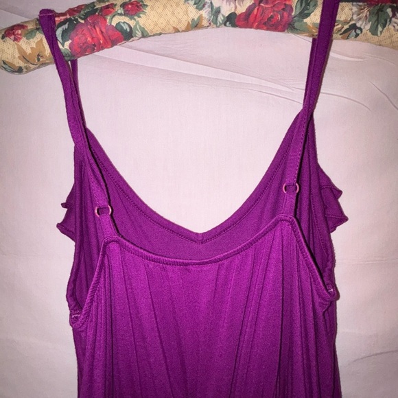 Old Navy Vibrant Purple Maxi Dress - Picture 4 of 12